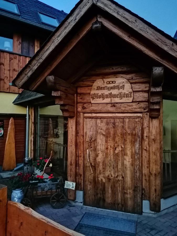 Hotel Landgasthof Plohnbachtal Ug Lengenfeld  Exterior foto